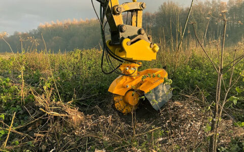 Herder SCE-630H on excavator